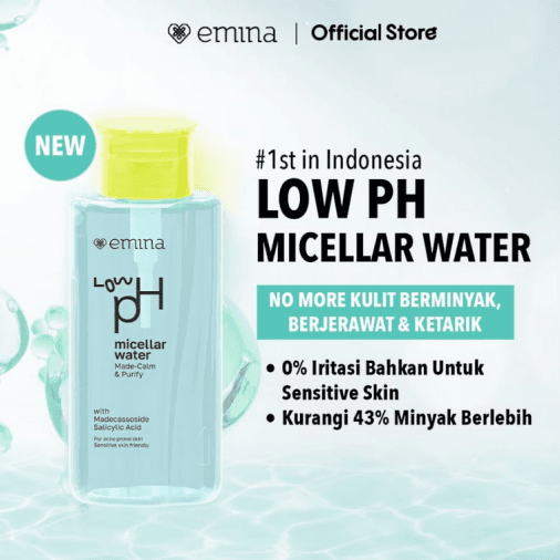 Emina Made-Calm & Purify Low pH Micellar Water 125 ml